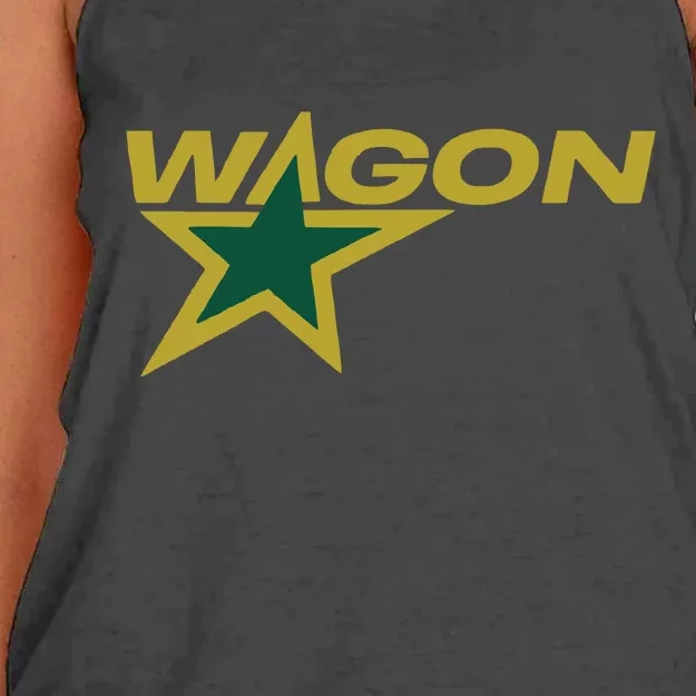 Dal Wagon Women's Knotted Racerback Tank