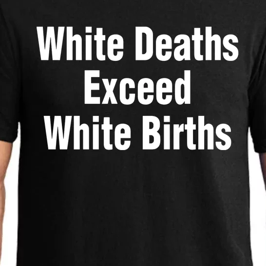 Donotdelay White Deaths Exceed White Births Pajama Set