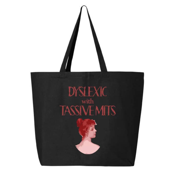 Dyslexic With...Funny Dyslexia 25L Jumbo Tote