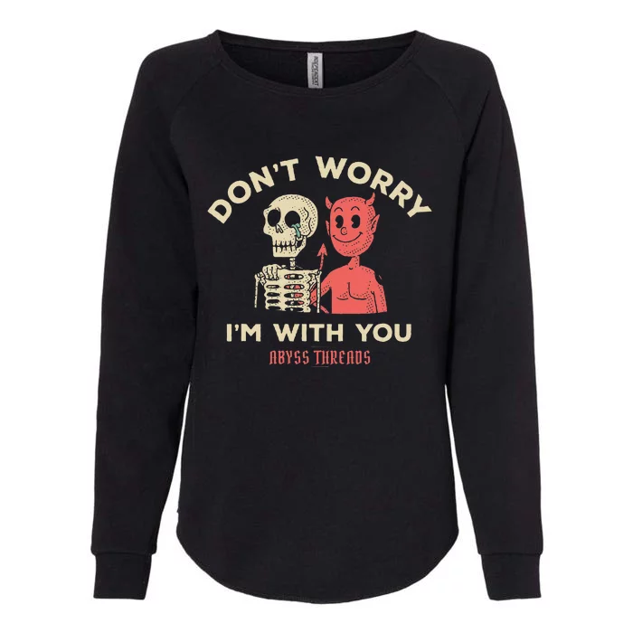 Dont Worry Womens California Wash Sweatshirt