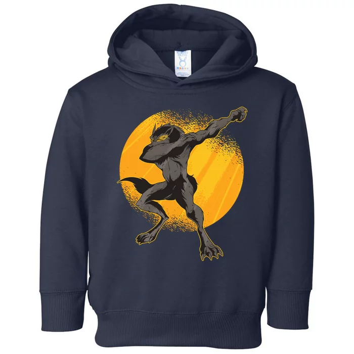 Dabbing Werewolf Toddler Hoodie