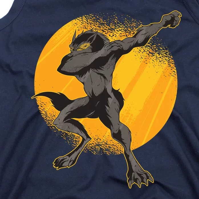 Dabbing Werewolf Tank Top