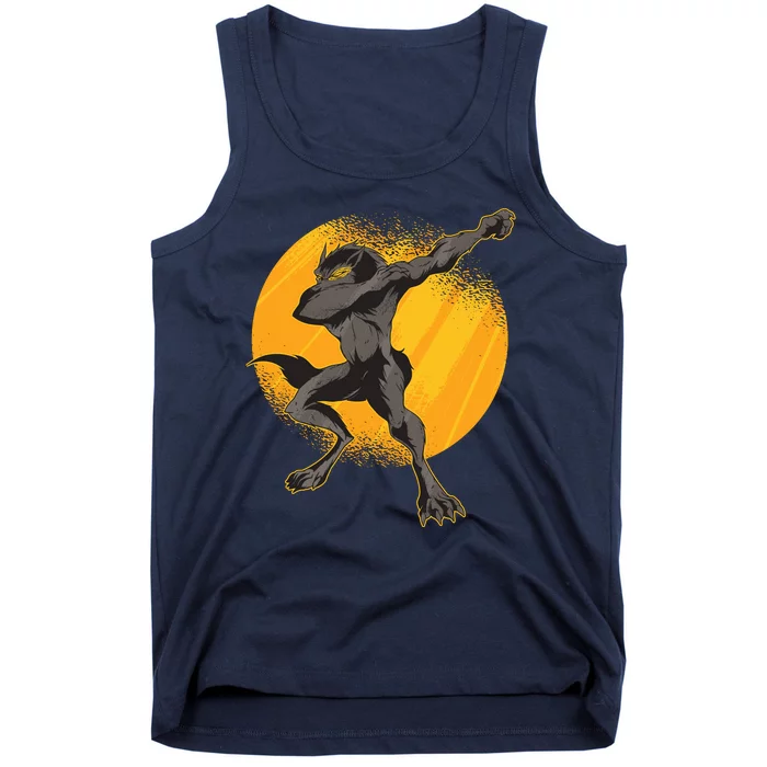 Dabbing Werewolf Tank Top