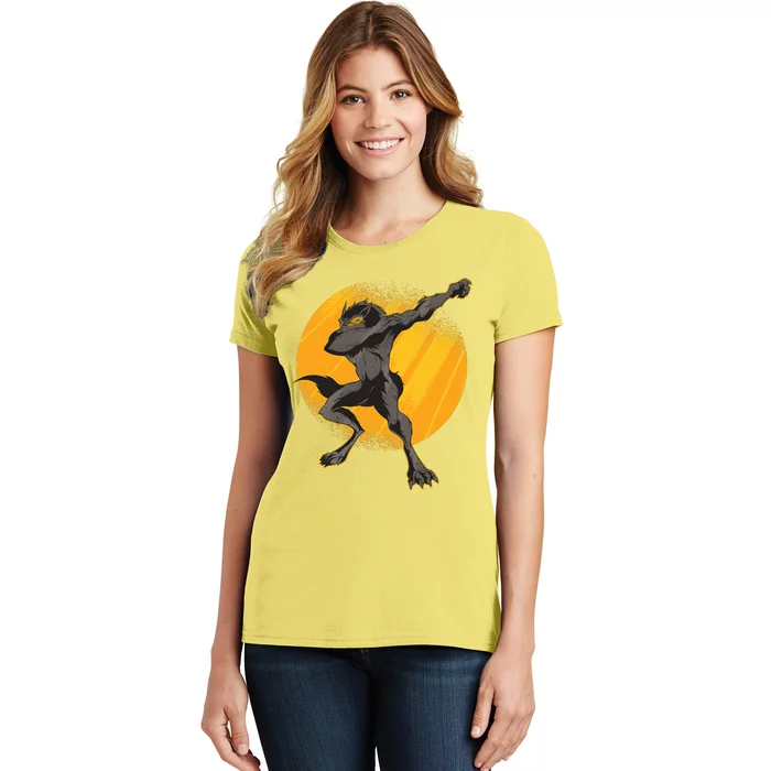 Dabbing Werewolf Women's T-Shirt