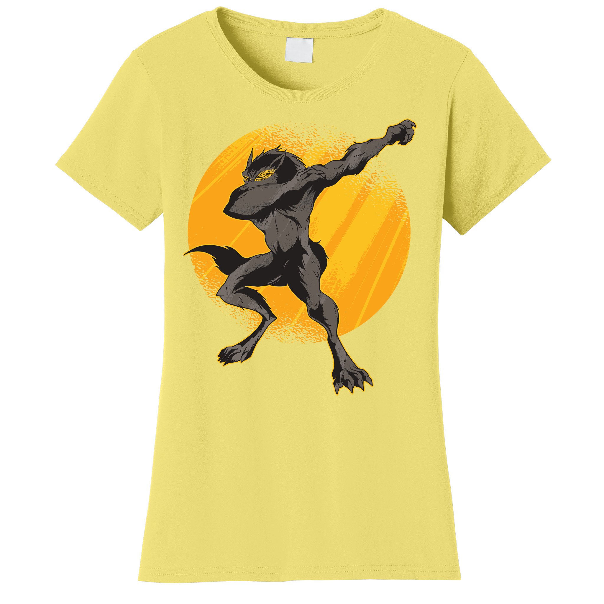 Dabbing Werewolf Women's T-Shirt | TeeShirtPalace