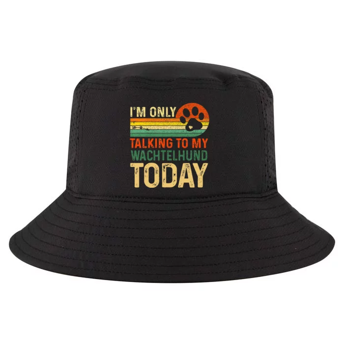 Deutscher Wachtelhund Dog Daddy New Dog Breed Owner Lovers Cool Comfort Performance Bucket Hat