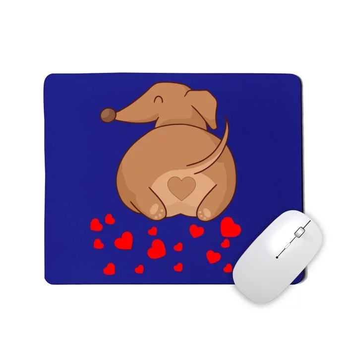 Dachshund Weenie Dog Lover Valentines Day Gift Gift Mousepad