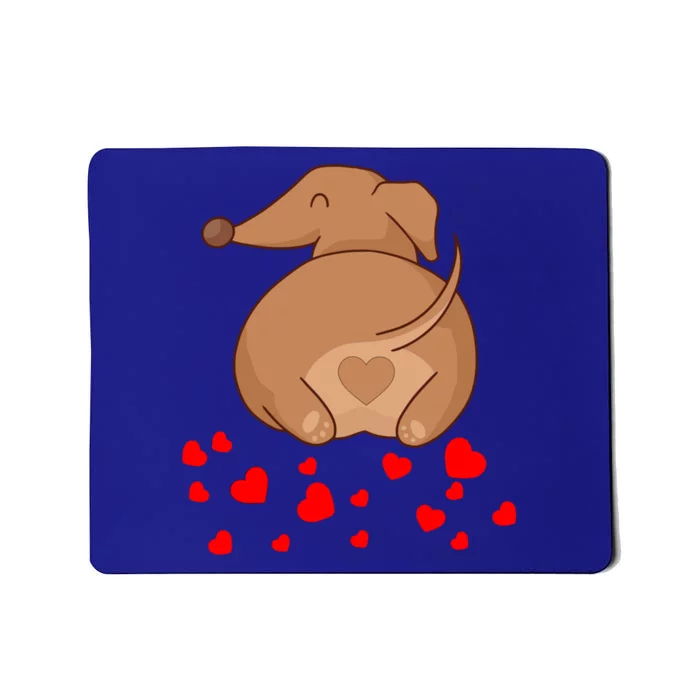 Dachshund Weenie Dog Lover Valentines Day Gift Gift Mousepad