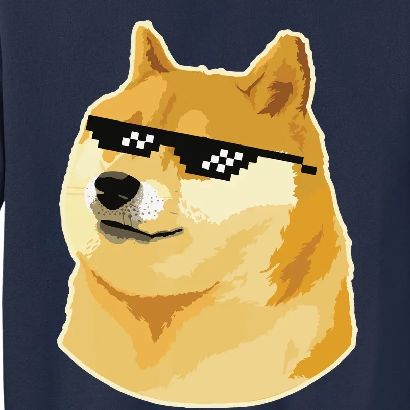 Doge With Deal With It Glasses Sweatshirt