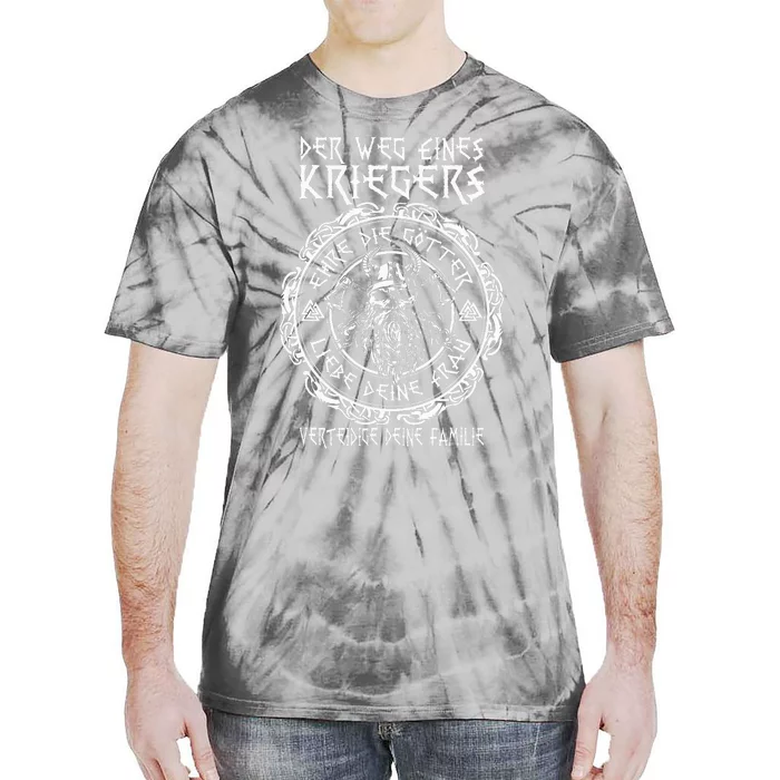 Der Weg eines Wikinger Kriegers Wikinger Spruch Tie-Dye T-Shirt