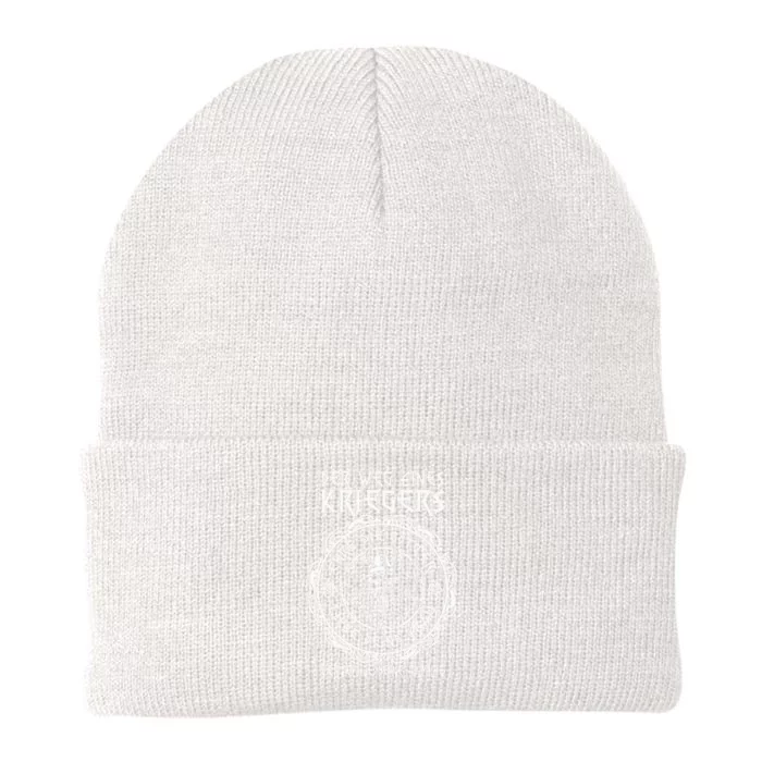 Der Weg eines Wikinger Kriegers Wikinger Spruch Knit Cap Winter Beanie