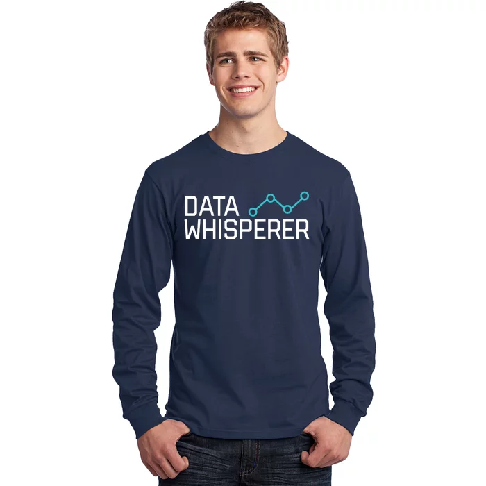 Data Whisperer Funny Science Analyst Software Engineer Long Sleeve Shirt