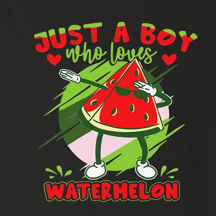 Dabbing Watermelon Fruit Toddler Long Sleeve Shirt