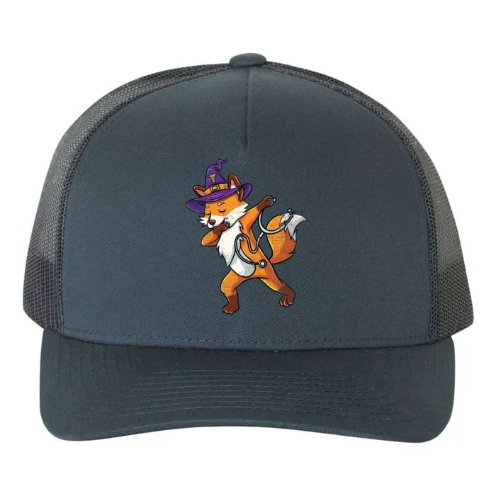 Dabbing Witch Fox Nurse Vintage Meaningful Gift Yupoong Adult 5-Panel Trucker Hat