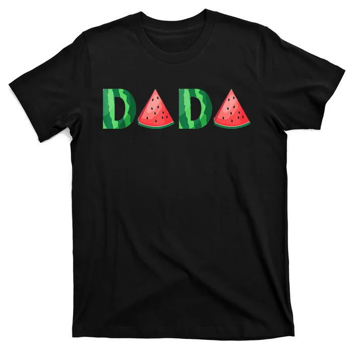 Dada Watermelon Funny Summer Fruit Gift T-Shirt