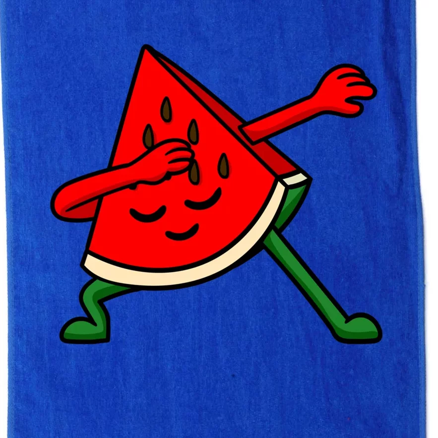 Dabbing Watermelon Fruitarian Lover Summer Fruit Slice Seeds Gift Platinum Collection Golf Towel