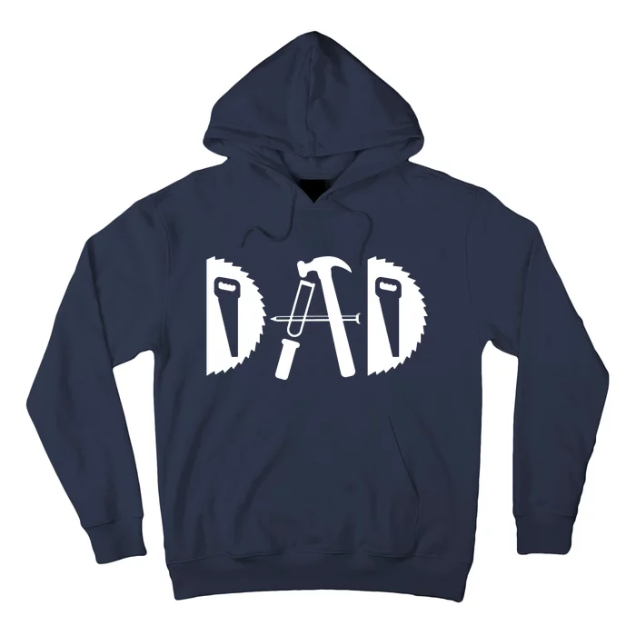 Dad Woodworking Funny Woodworker Handyman Carpenter Hoodie