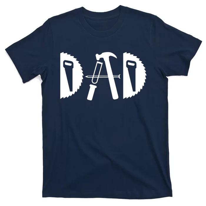 Dad Woodworking Funny Woodworker Handyman Carpenter T-Shirt