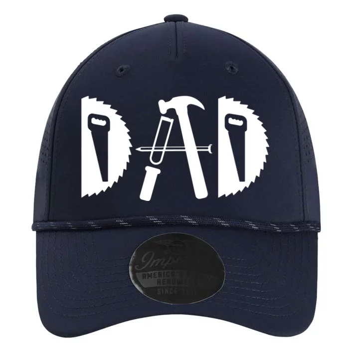 Dad Woodworking Funny Woodworker Handyman Carpenter Performance The Dyno Cap