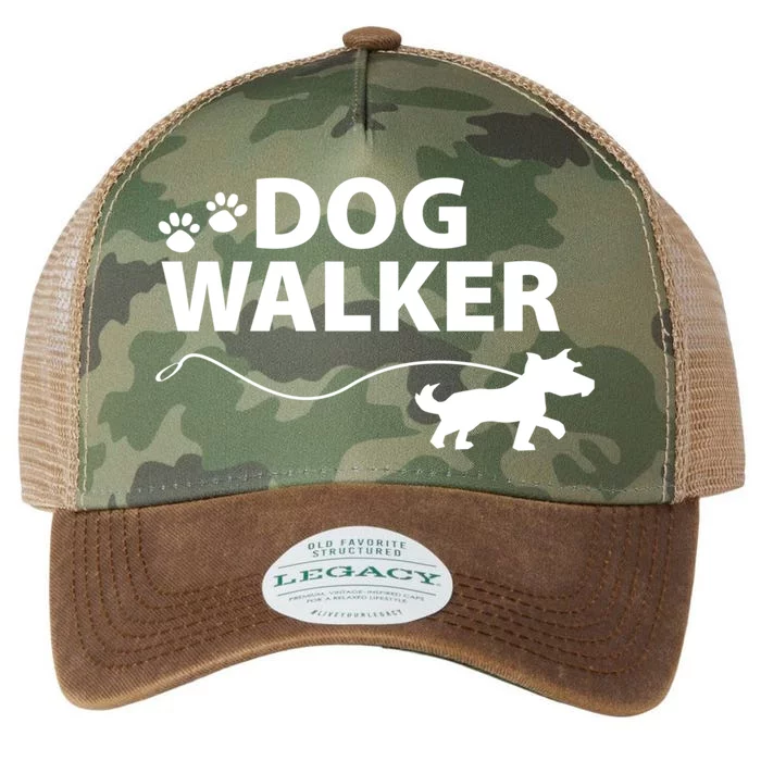 Dog Walker Gift Legacy Tie Dye Trucker Hat