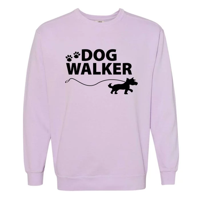 Dog Walker Gift Garment-Dyed Sweatshirt