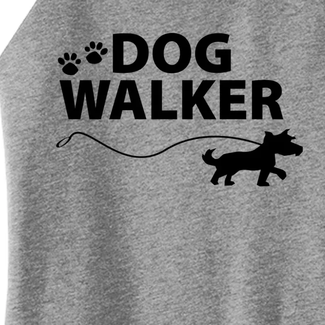 Dog Walker Gift Women’s Perfect Tri Rocker Tank