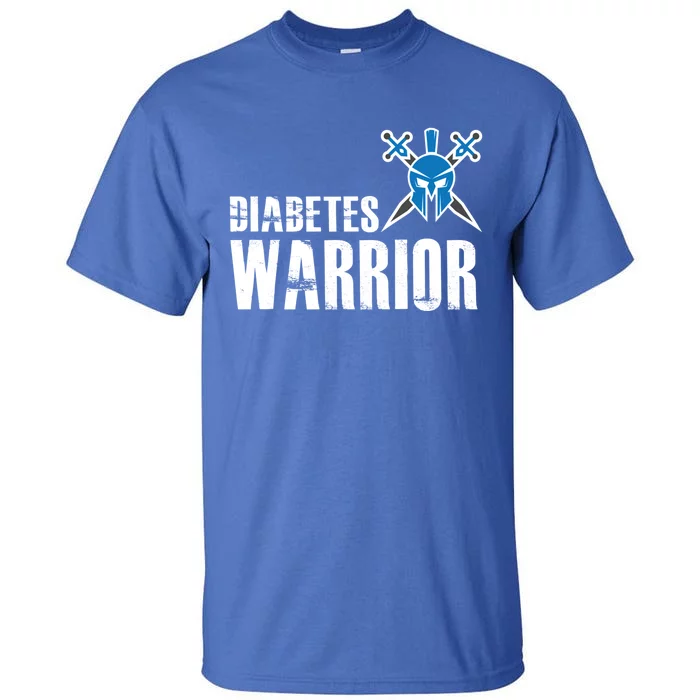 Diabetes Warrior Gift Support Awareness Fighter Gift Tall T-Shirt