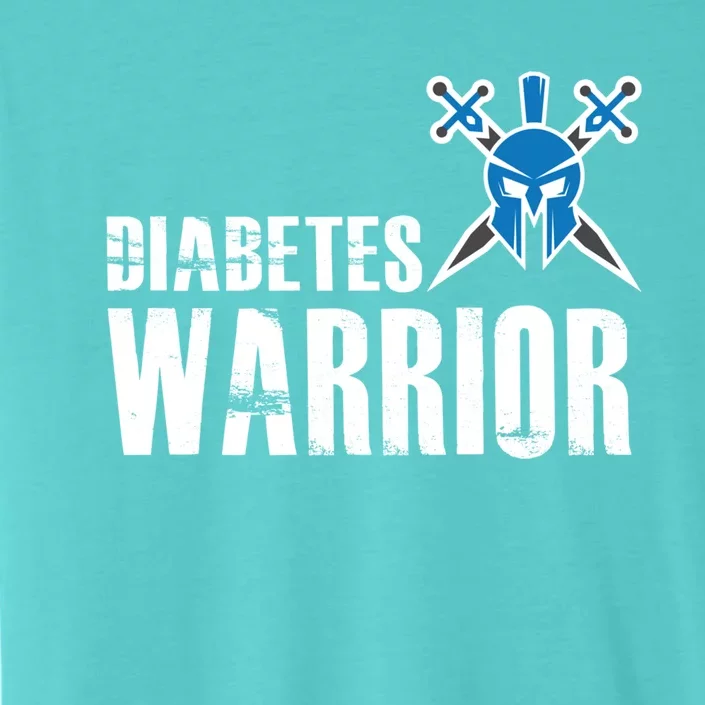 Diabetes Warrior Gift Support Awareness Fighter Gift ChromaSoft Performance T-Shirt