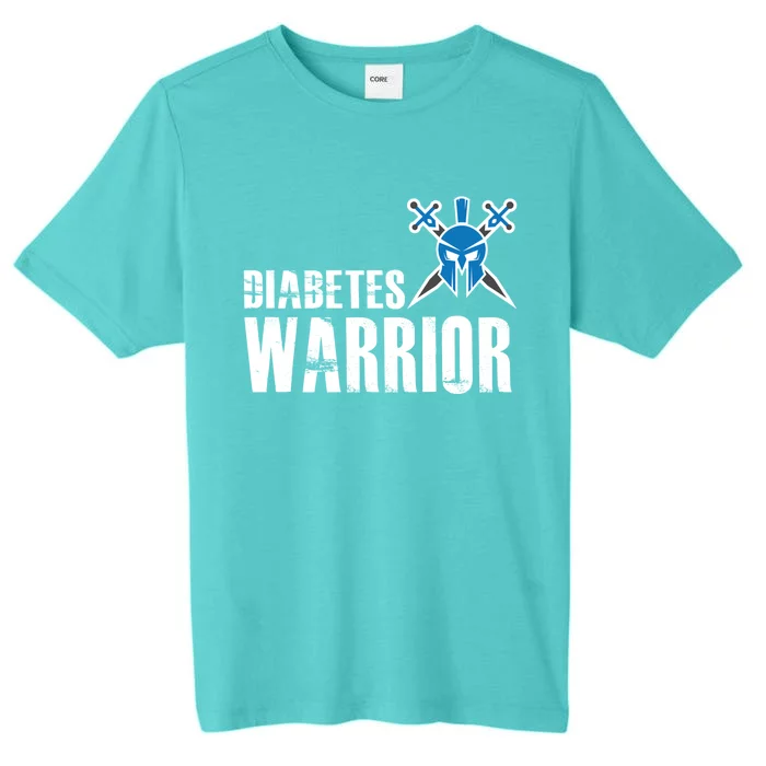 Diabetes Warrior Gift Support Awareness Fighter Gift ChromaSoft Performance T-Shirt