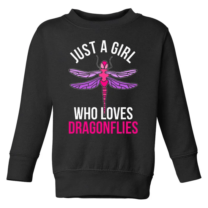 Dragonflies Women Gift Idea Dragonfly Toddler Sweatshirt