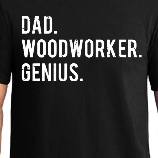 Dad Woodworker Genius Woodworking Father Pajama Set