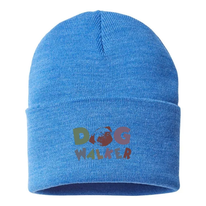 Dog Walker Gift Sustainable Knit Beanie