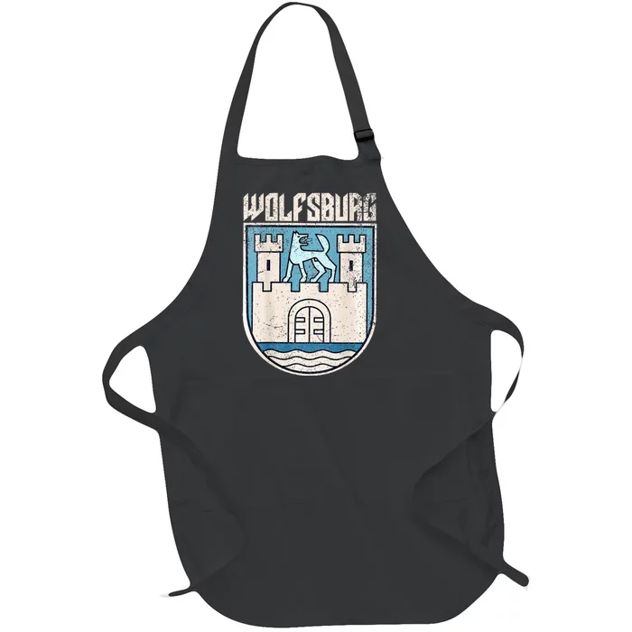 Deutschland Wolfsburg Germany Full-Length Apron With Pocket