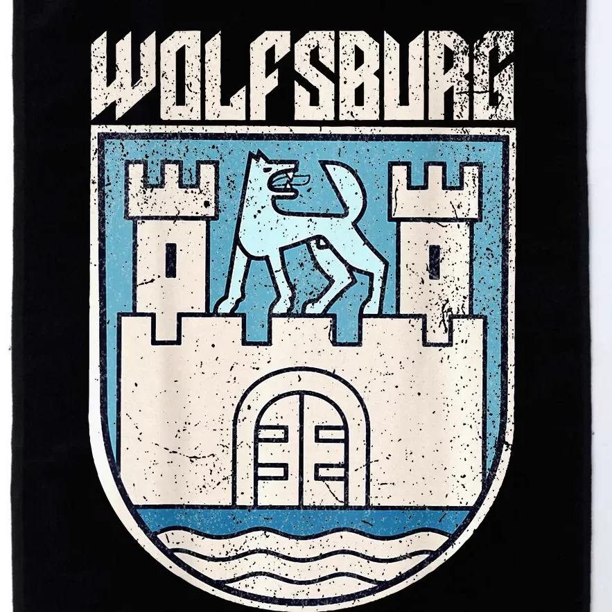 Deutschland Wolfsburg Germany Platinum Collection Golf Towel