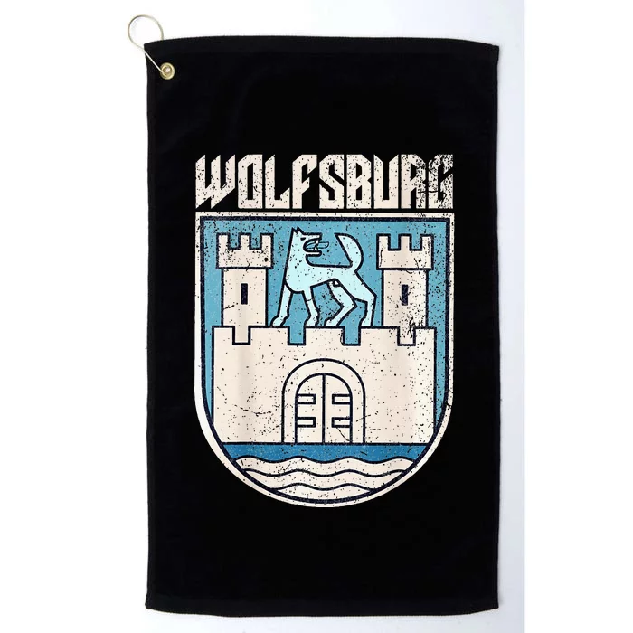 Deutschland Wolfsburg Germany Platinum Collection Golf Towel