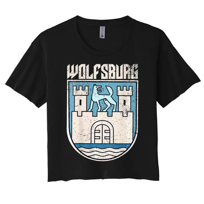 Deutschland Wolfsburg Germany Women's Crop Top Tee