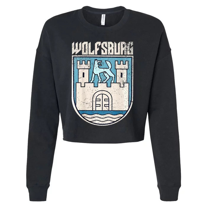 Deutschland Wolfsburg Germany Cropped Pullover Crew