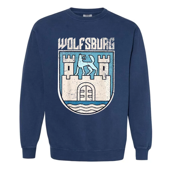 Deutschland Wolfsburg Germany Garment-Dyed Sweatshirt