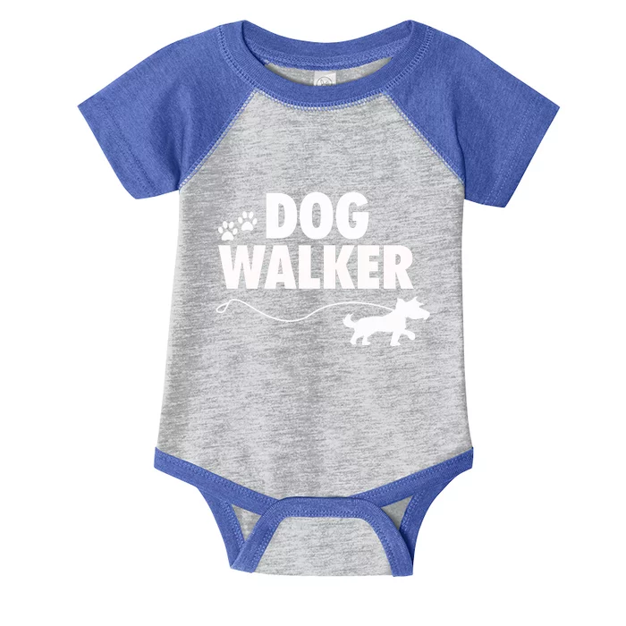 Dog Walker Gift Infant Baby Jersey Bodysuit