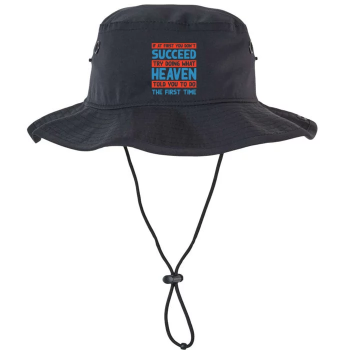 Do What Heaven Told You To Do Name Sarcastic Nickname Legacy Cool Fit Booney Bucket Hat