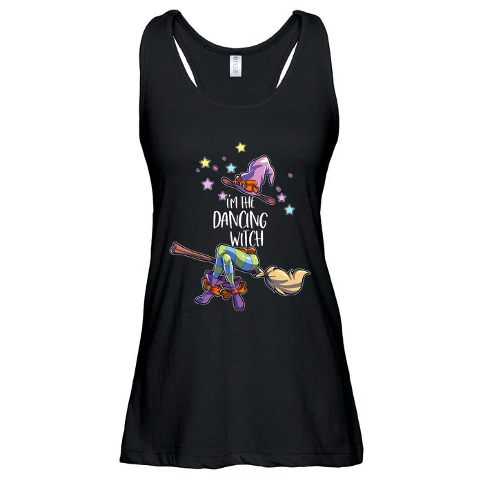 Dancing Witch Halloween Group Matching Halloween Ladies Essential Flowy Tank