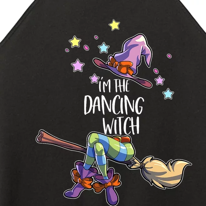 Dancing Witch Halloween Group Matching Halloween Women’s Perfect Tri Rocker Tank