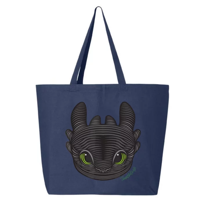 Dream Works How To Train Your Dragon Toothless Cat 25L Jumbo Tote