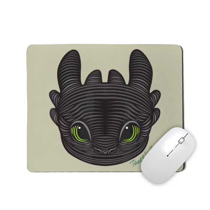 Dream Works How To Train Your Dragon Toothless Cat Mousepad