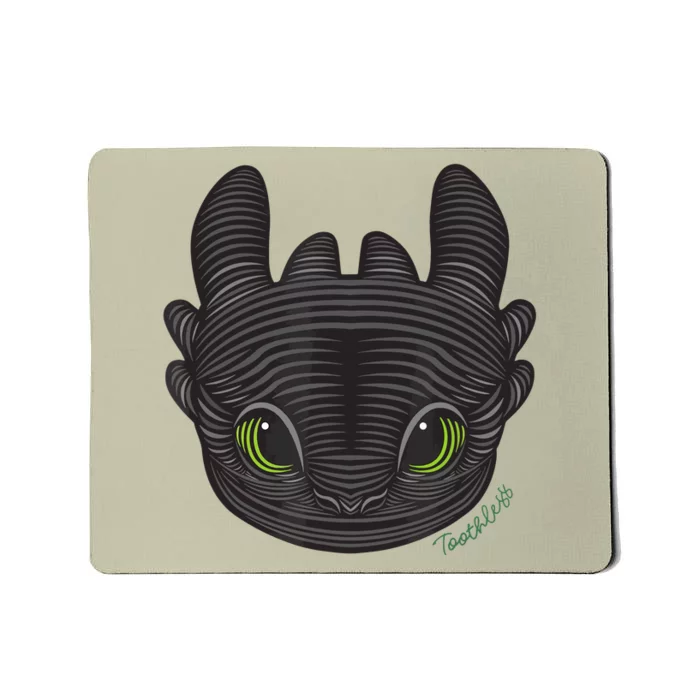 Dream Works How To Train Your Dragon Toothless Cat Mousepad