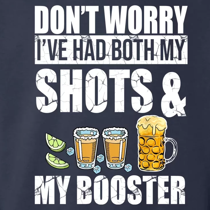 Don't Worry Had Both My Shots And Booster Funny Toddler Hoodie