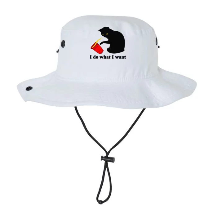 Do What I Want Black Cat Red Cup Funny Graphic Legacy Cool Fit Booney Bucket Hat