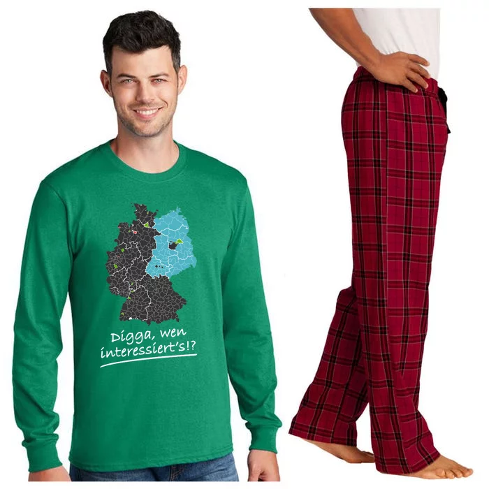 Digga Wen InteressiertS Long Sleeve Pajama Set