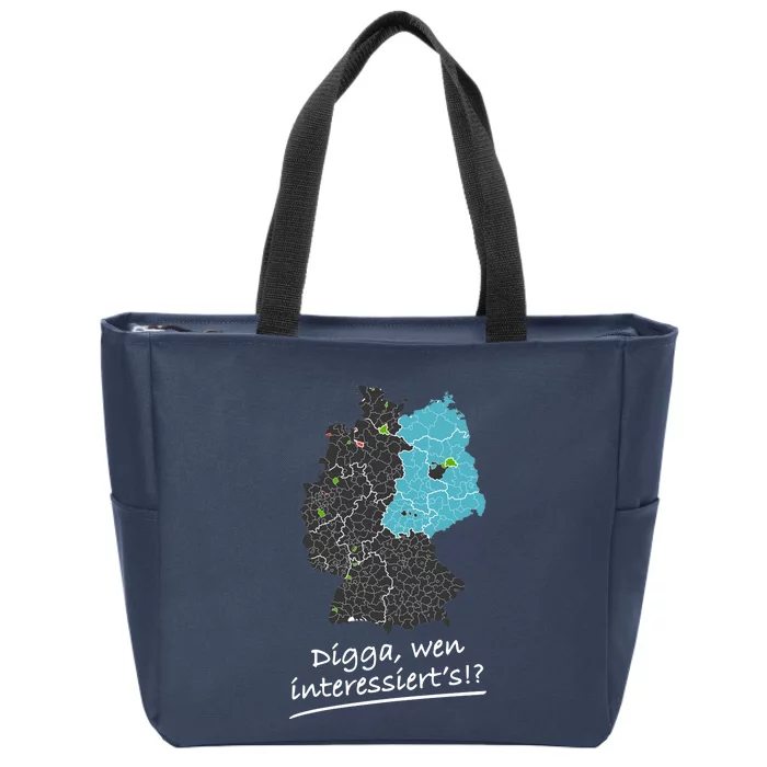 Digga Wen InteressiertS Zip Tote Bag