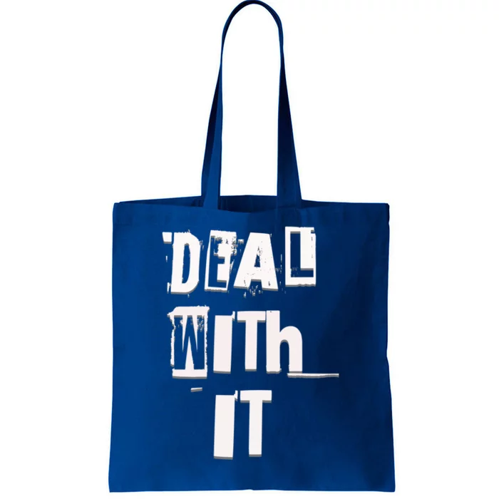 Deal With It Graffiti Streetwear Meaningful Gift Tote Bag